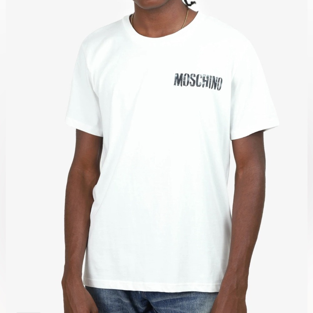 MOSCHINO Couture Logo Crewneck T-Shirt New